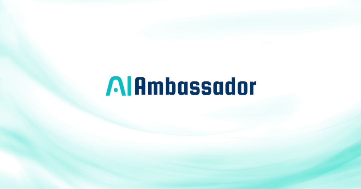 AI Ambassador platform interface showing omnichannel messaging integration