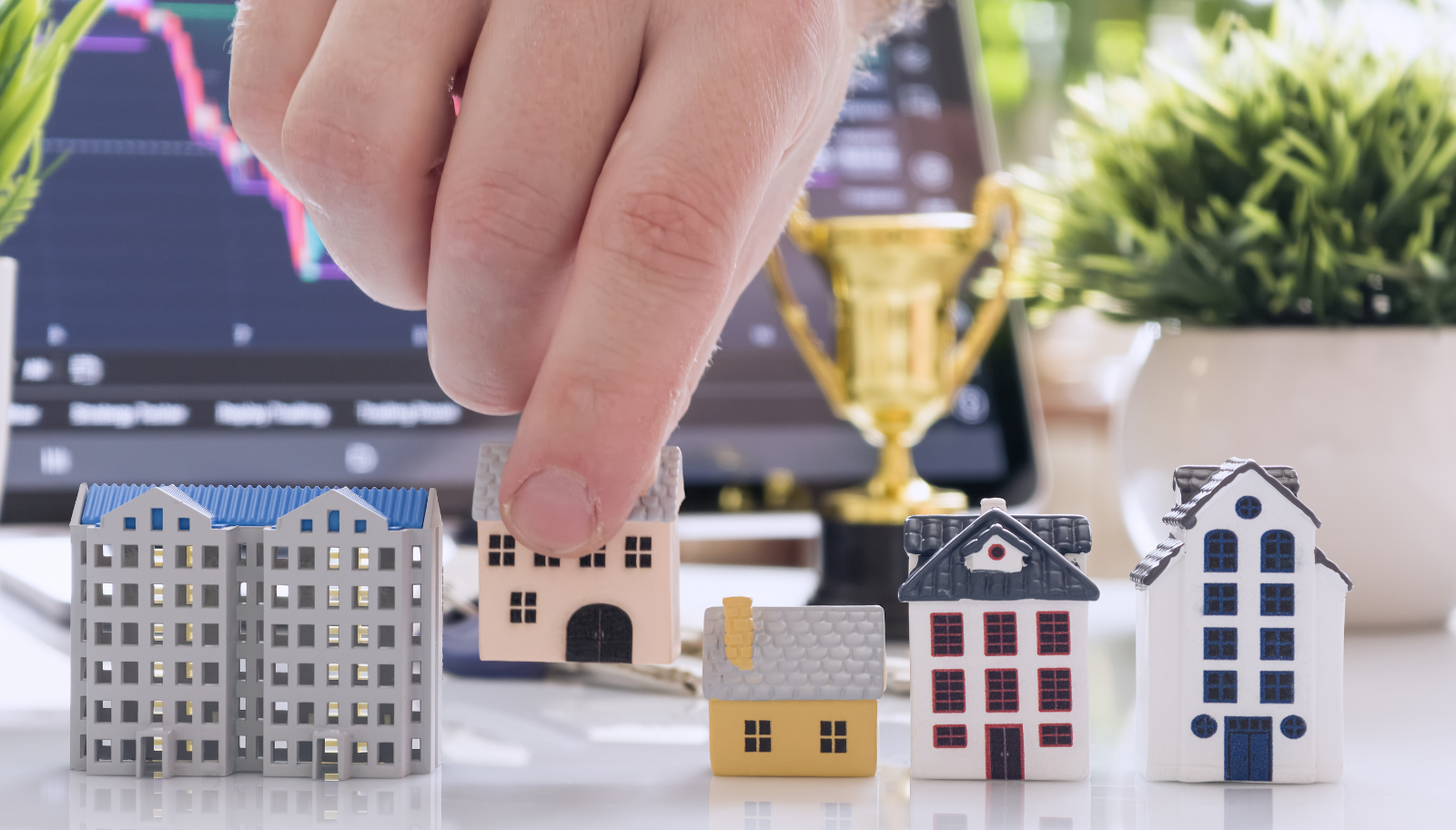 Property management dashboard syncing listing data with an AI host